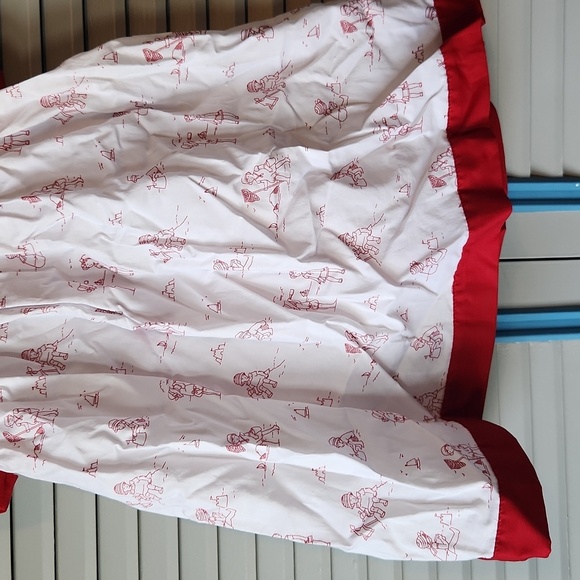 Jacadi Paris White & Red Trim Dress with Bloomers - Picture 10 of 13